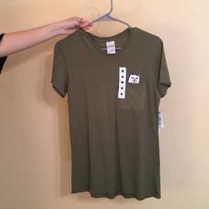 Rip N’ Dip Olive Pocket T-Shirt